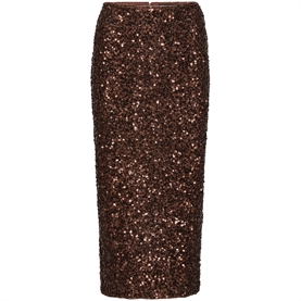 Rotate Sequin Pencil Nederdel, Chicory Coffee